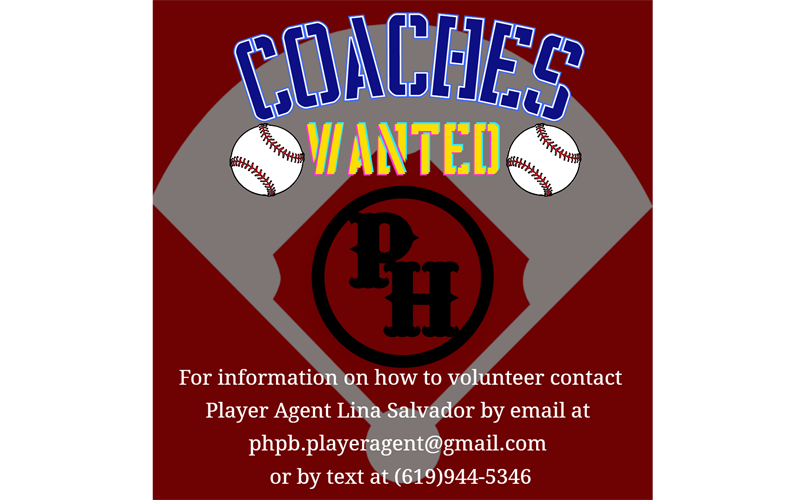 Coaches Wanted